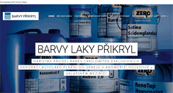Desktop Screenshot of barvylaky.net